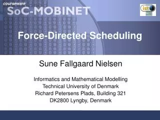 Force-Directed Scheduling