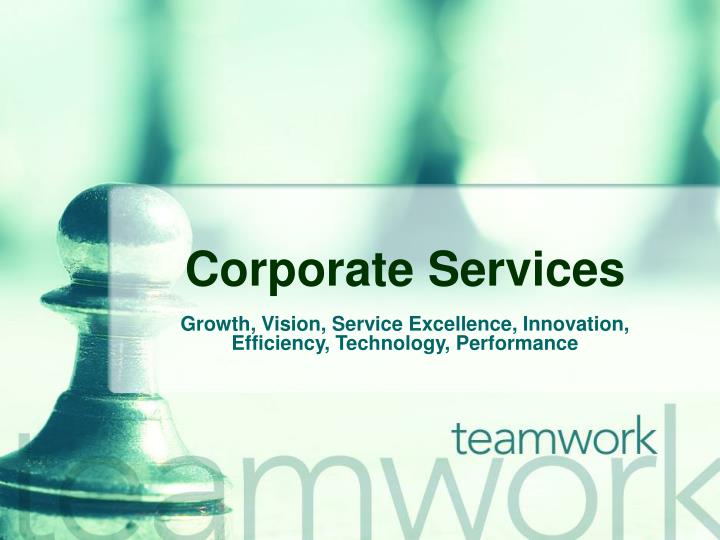 corporate services