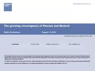 The growing convergence of Pharma and Biotech