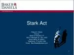 Stark Act - slide 1
