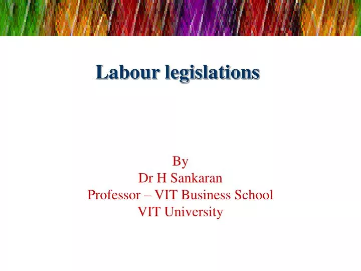labour legislations