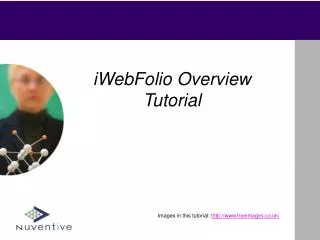iWebFolio Overview Tutorial