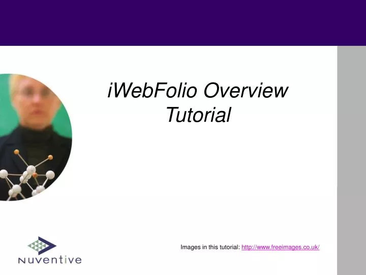 iwebfolio overview tutorial
