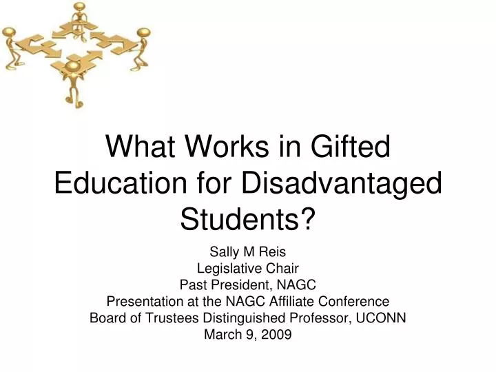 what works in gifted education for disadvantaged students