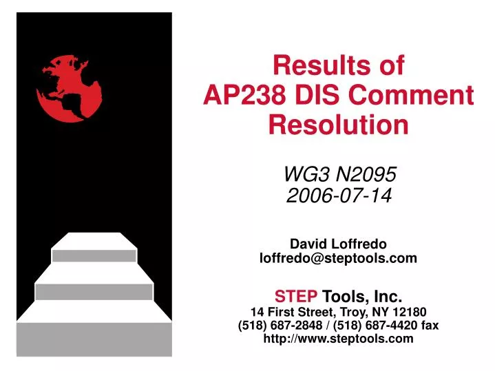 results of ap238 dis comment resolution