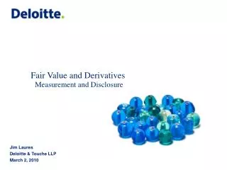 Fair Value and Derivatives Measurement and Disclosure