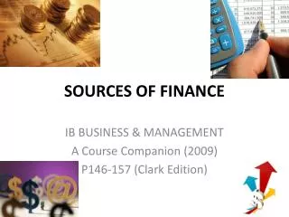 SOURCES OF FINANCE