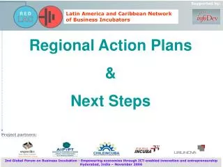 Regional Action Plans &amp; Next Steps