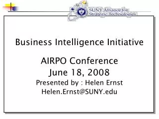 Business Intelligence Initiative