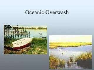 Oceanic Overwash