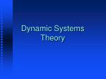 Dynamic Systems Theory - slide 1