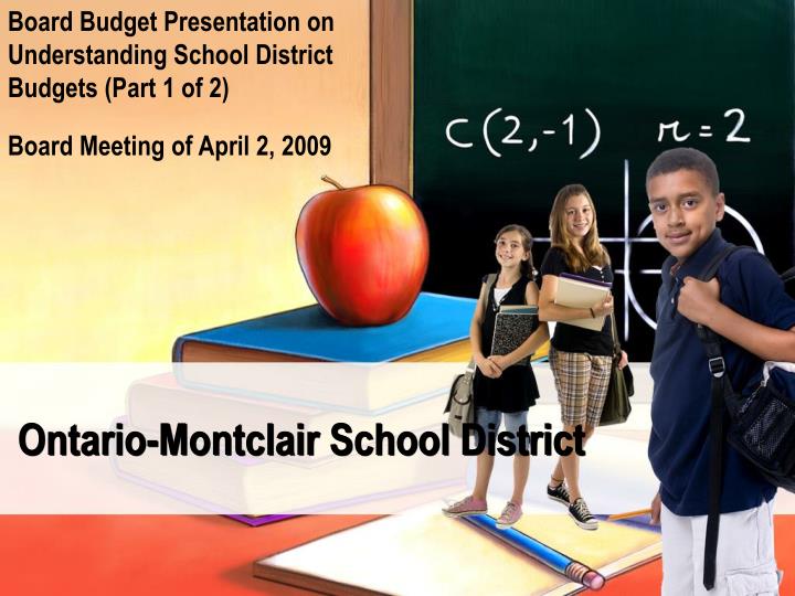 ontario montclair school district