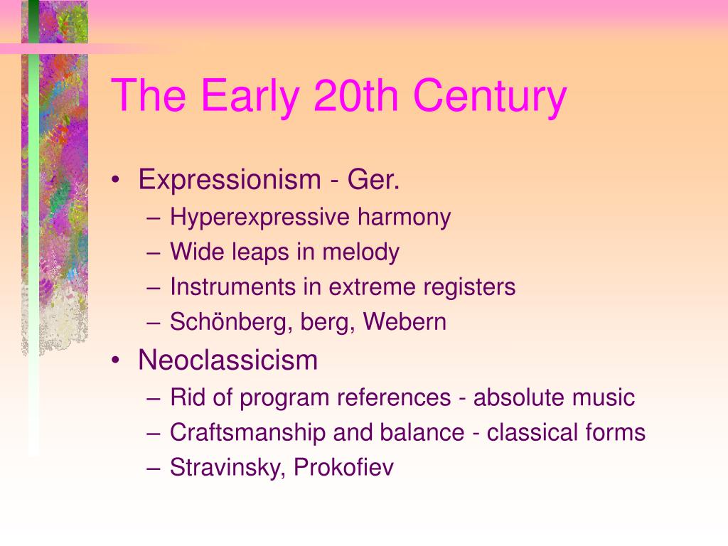 PPT - The Early 20th Century PowerPoint Presentation, free download ...