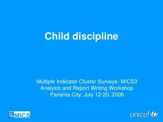 Child discipline