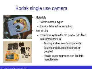 kodak single use camera