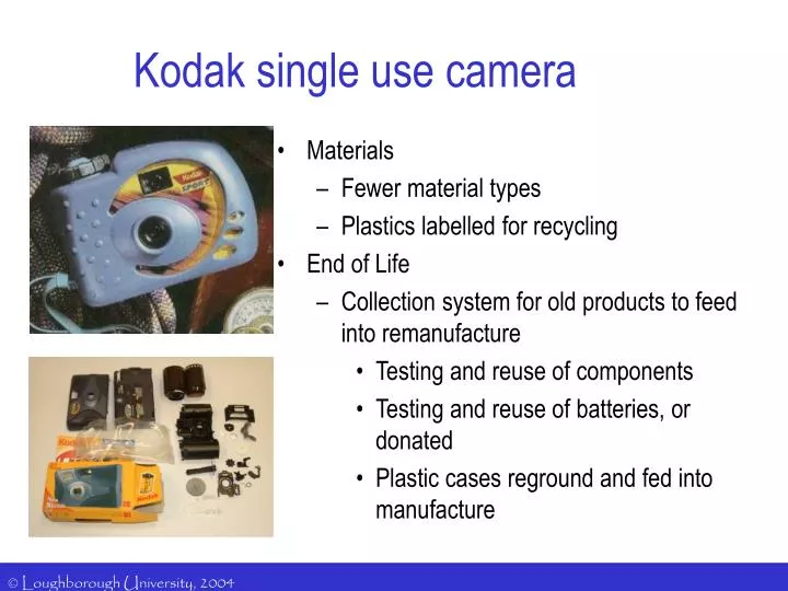 kodak single use camera