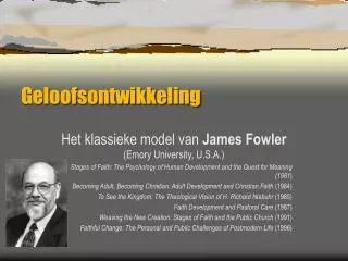 geloofsontwikkeling