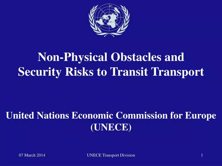 united nations economic commission for europe unece