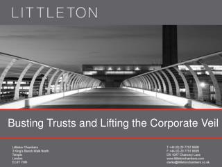 Busting Trusts and Lifting the Corporate Veil