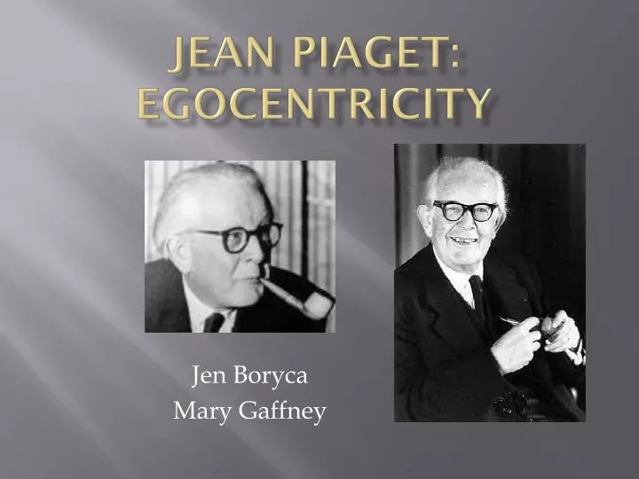 jean piaget egocentricity