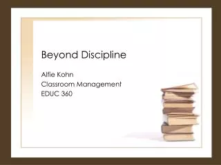 Beyond Discipline