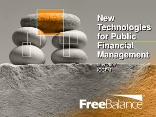 New Technologies for Public Financial Management