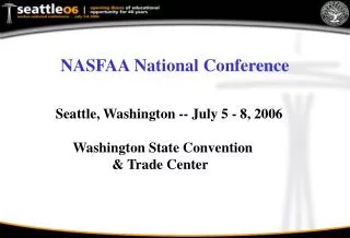 NASFAA National Conference