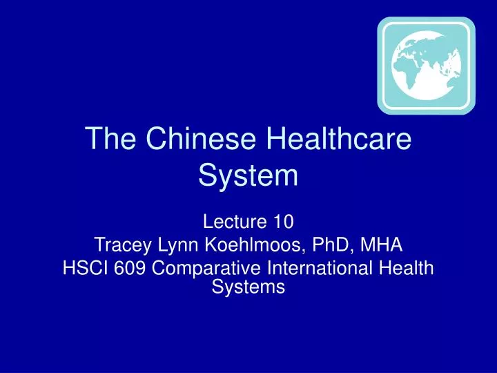 the chinese healthcare system