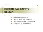 ELECTRICAL SAFETY DESIGN - slide 1