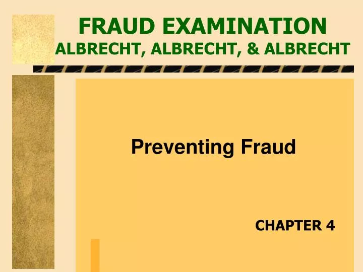 fraud examination albrecht albrecht albrecht