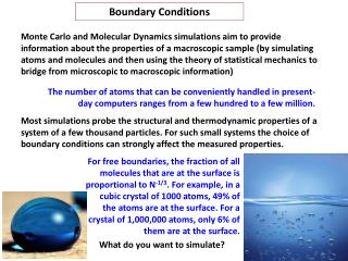 Boundary Conditions