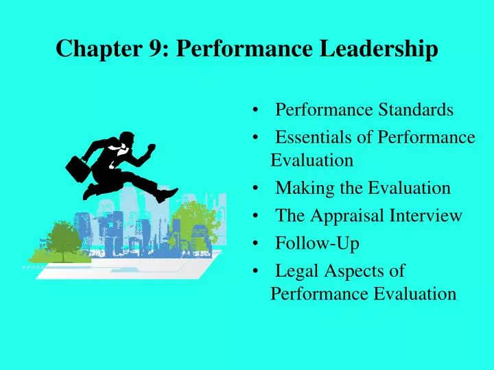 chapter 9 performance leadership