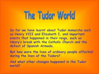 The Tudor World