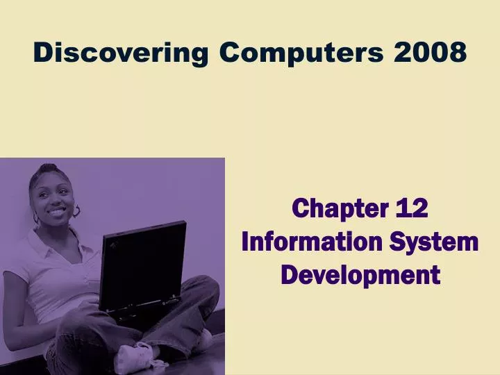 chapter 12 information system development