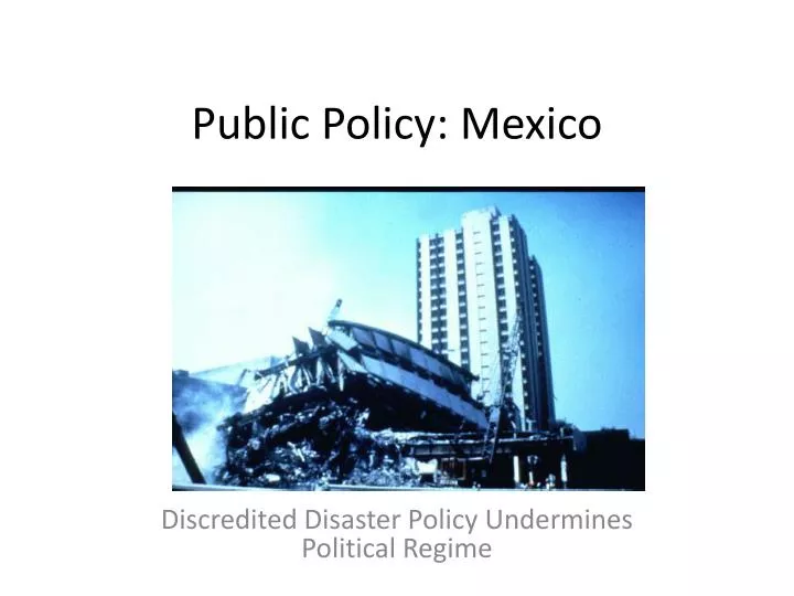 public policy mexico