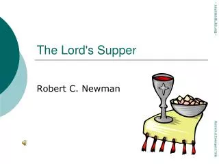 The Lord ' s Supper