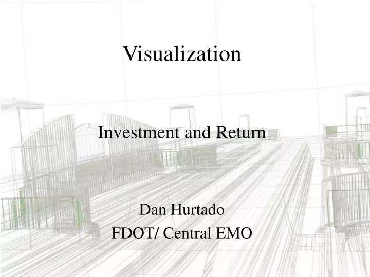 visualization investment and return