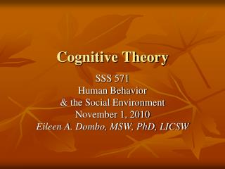 Cognitive Theory