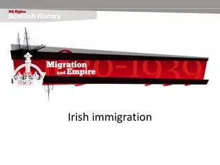 Irish immigration