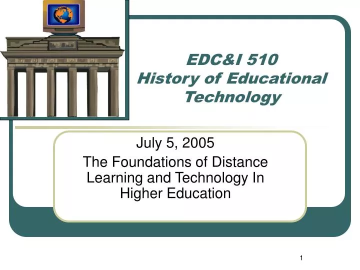 edc i 510 history of educational technology