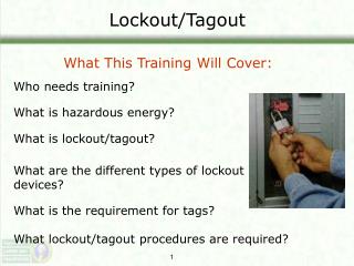 Lockout/Tagout