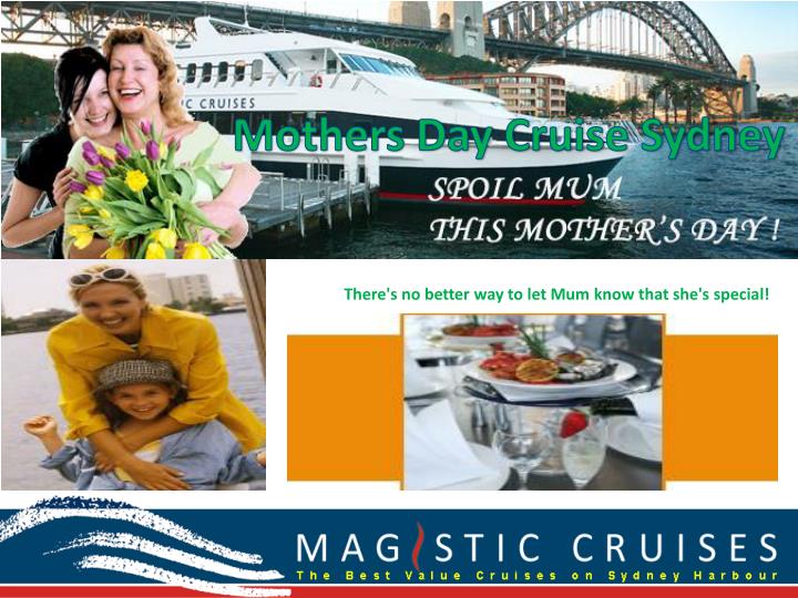 mothers day cruise sydney