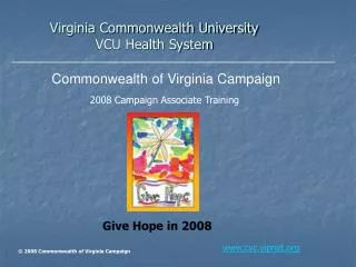 Virginia Commonwealth University VCU Health System
