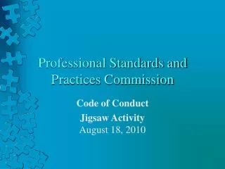 Professional Standards and Practices Commission