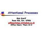 Attentional Processes - slide 1