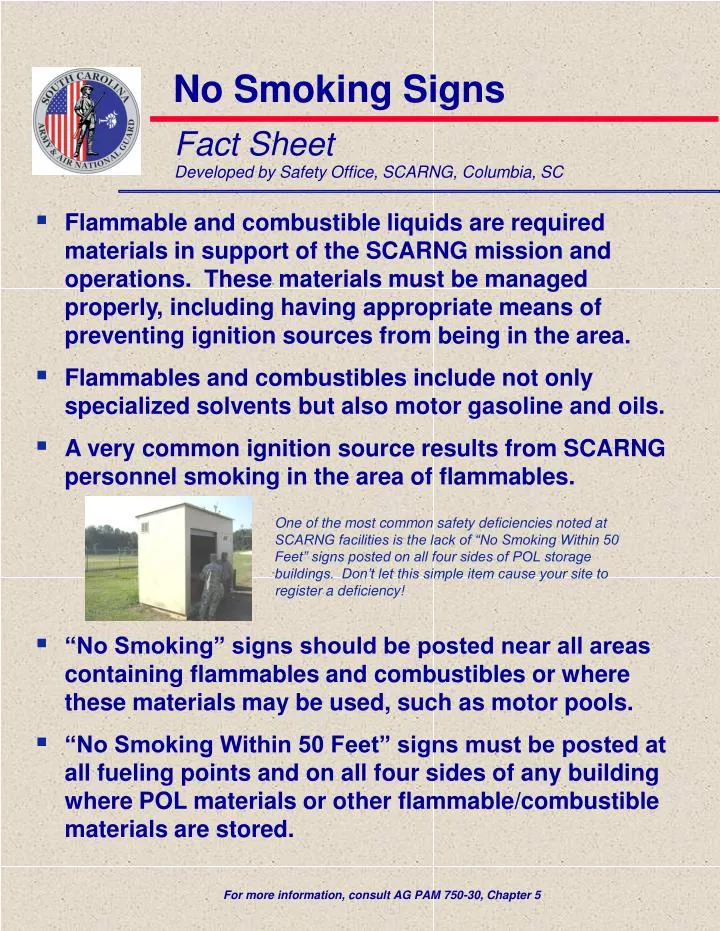 fact sheet developed by safety office scarng columbia sc