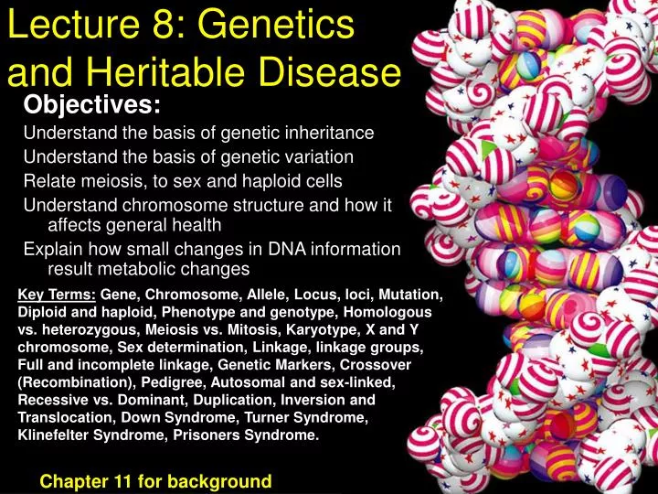 lecture 8 genetics and heritable disease