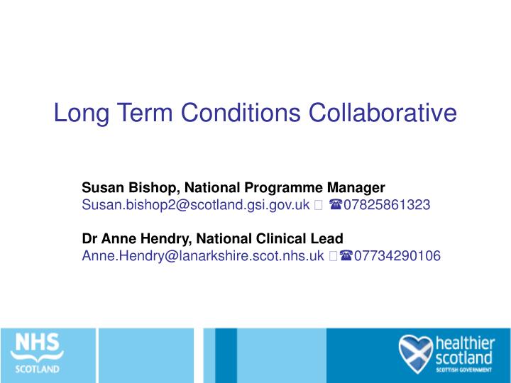 long term conditions collaborative