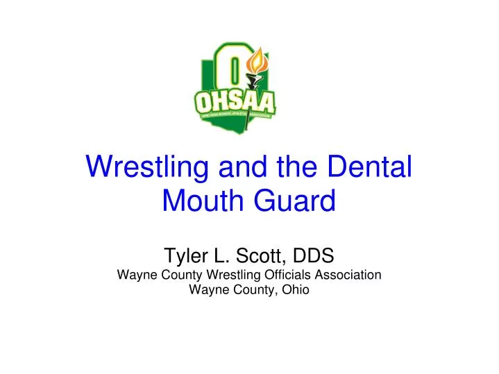 wrestling and the dental mouth guard