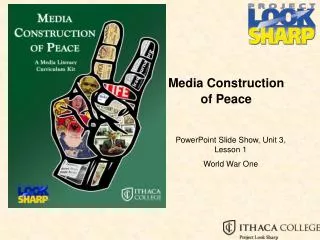 Media Construction of Peace